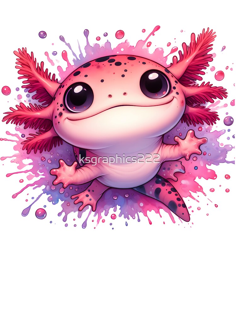 Axolotl Art #89 | Axolotl Lovers by ksgraphics222
