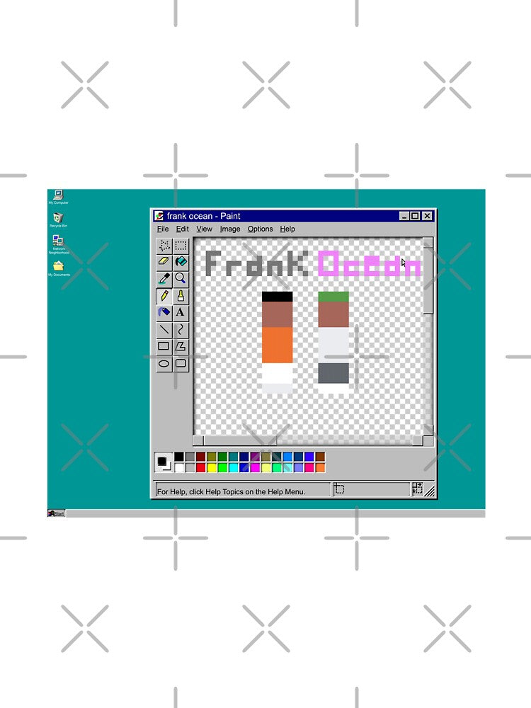 frank ocean 8 bit by NuAgeStudio