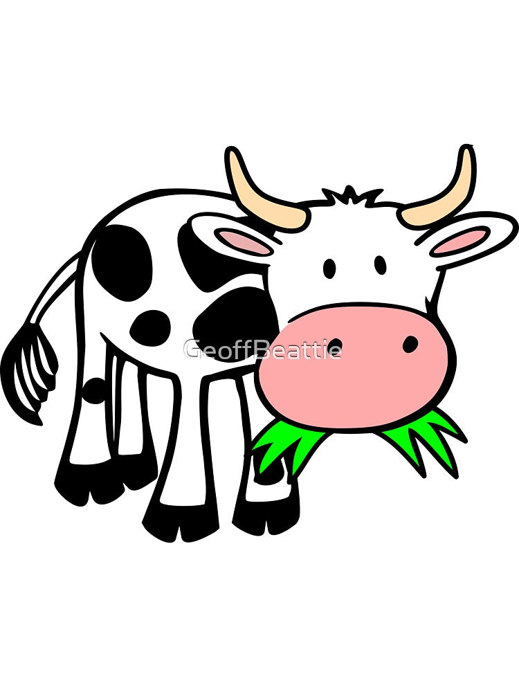 Cartoon smiley cow 09 by GeoffBeattie