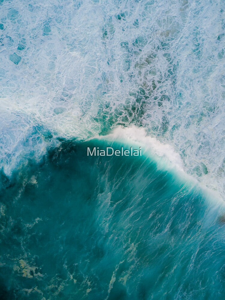 Waves in the Ocean Photography | Waves Crashing by MiaDelelai
