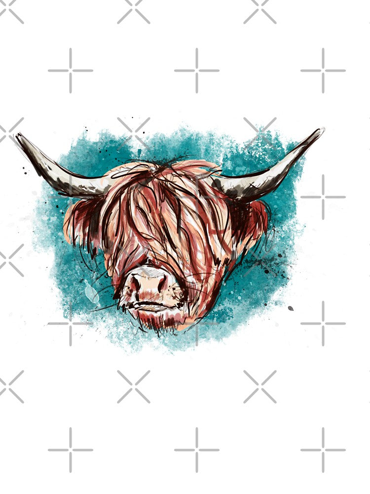 Highland Cow by hjstudioo