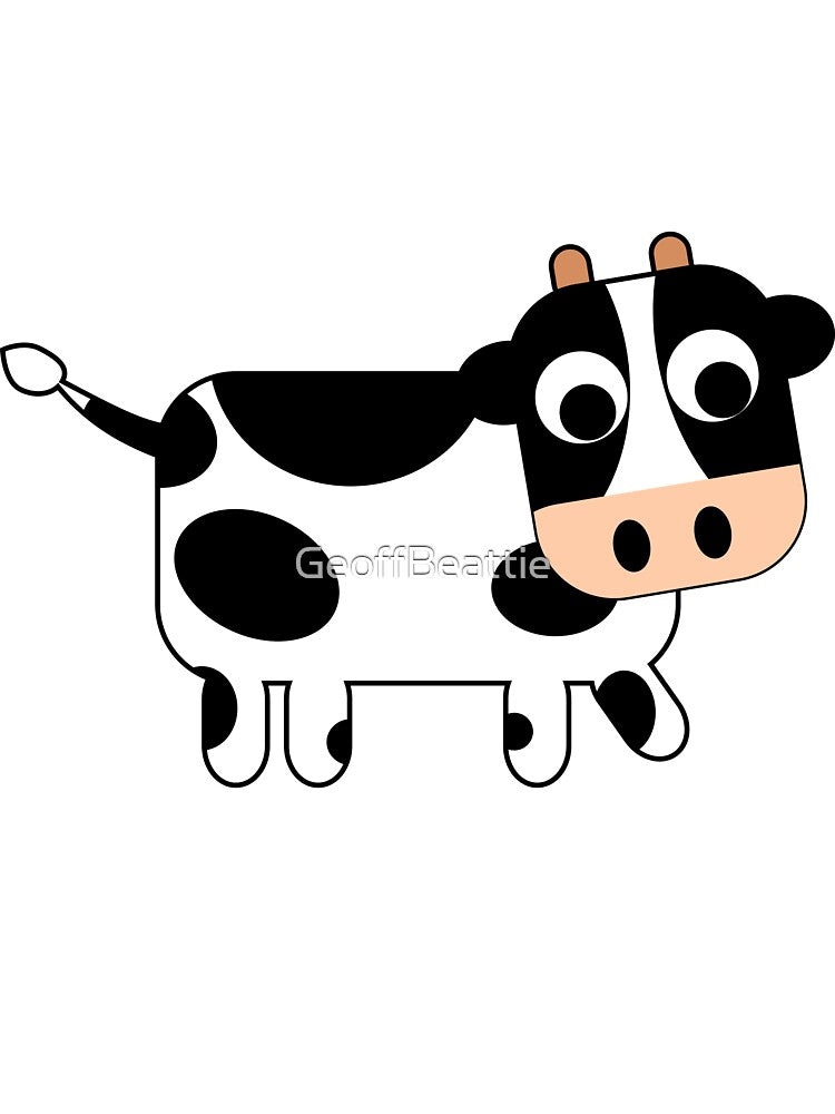 Cartoon smiley cow 08 by GeoffBeattie