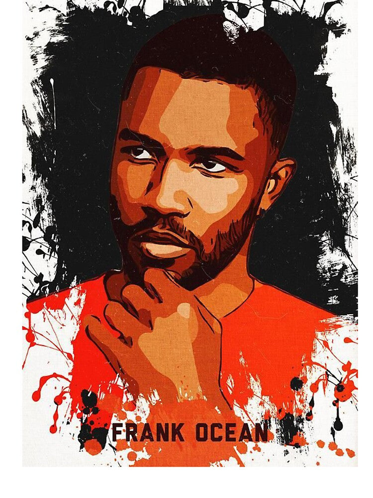 Frank Ocean 'Orange' Poster by Aydinmontgomery