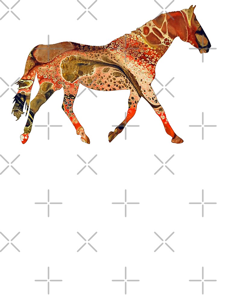 Horse, Equestrian, Equestrian Gifts, Horse Gifts, Horse Painting, Horse Gifts, Horse Print, Horse Mug, Horse Art, Horse Ornament, Horse T-shirt, Horse Ornament, Horse Décor, Christmas Horse, by Hazel Ryan Wagner