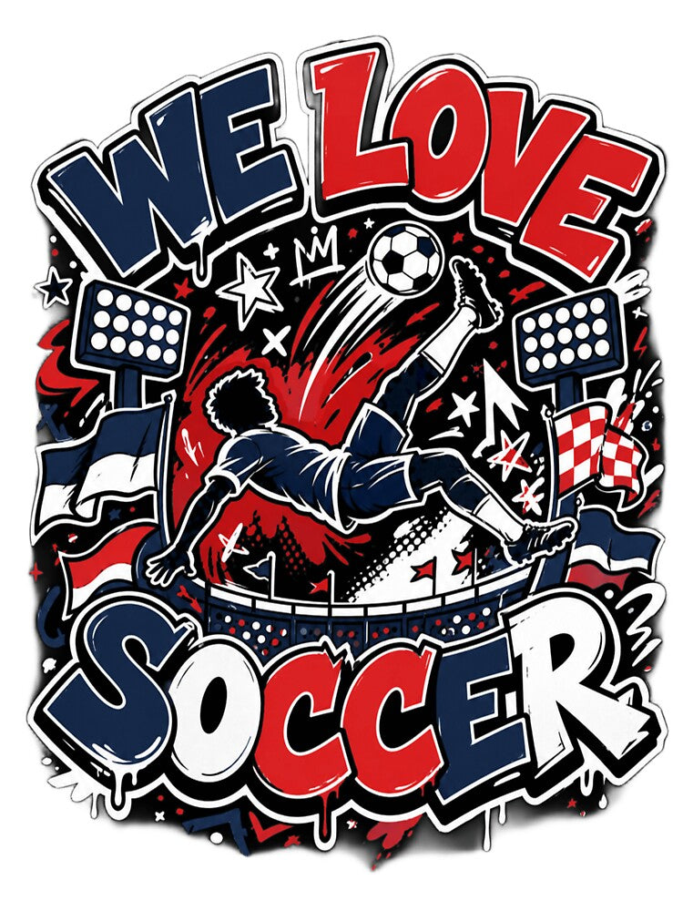 We Love Soccer by PlengPoomofArts