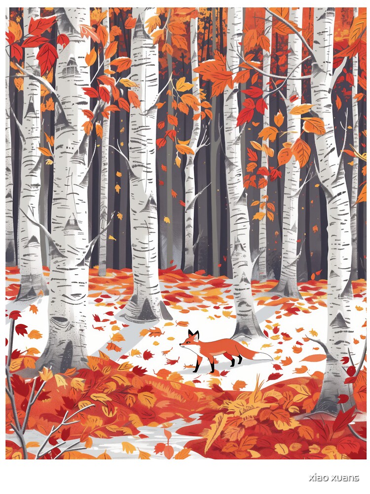 The Birches Forest by xiao xuans