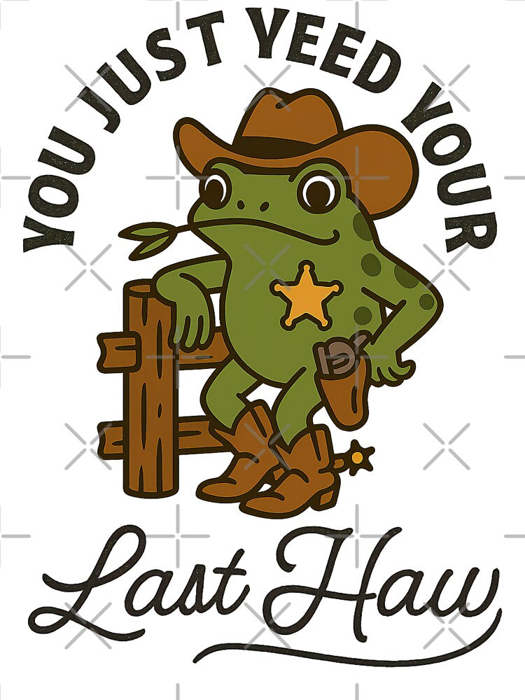 Cowboy Frog, Frog Cowboy, Cowboy Frog Sheriff by graphic-genie