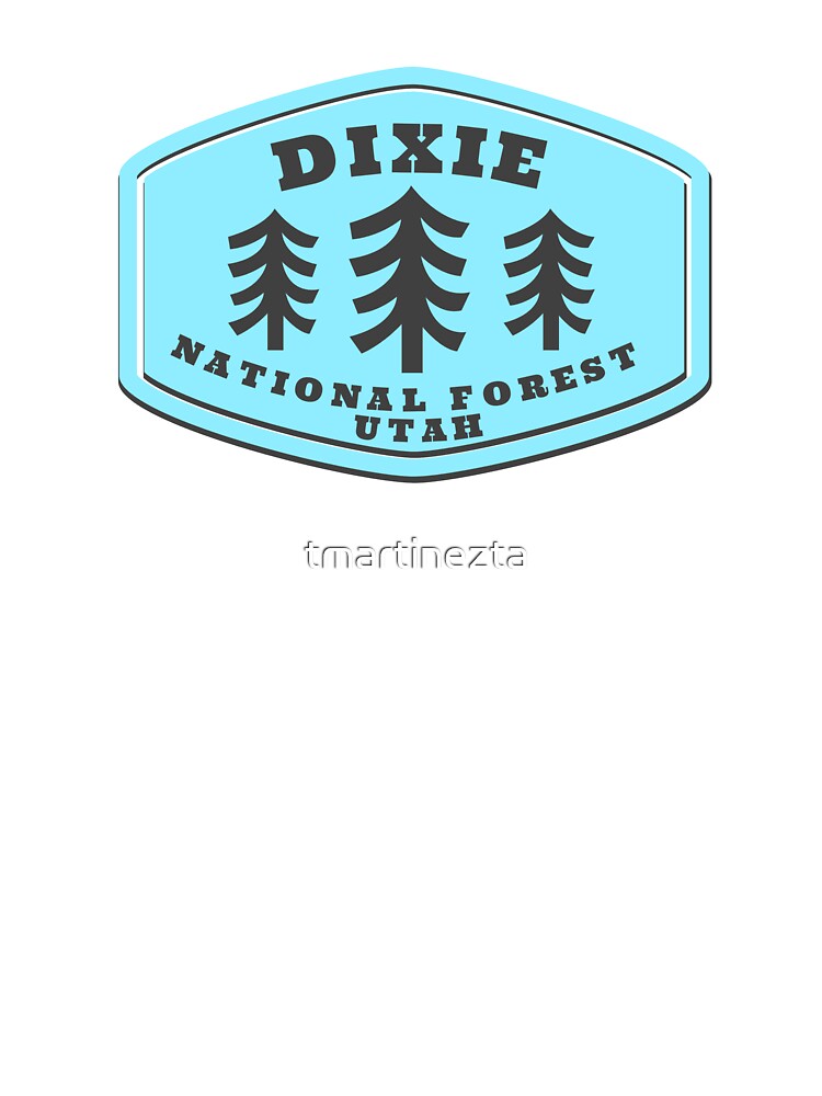 Dixie National Forest Utah Vintage Retro Forest Hiking, Camping Adventure Travel by tmartinezta