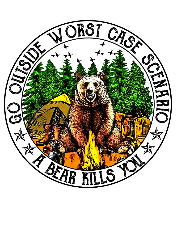 Go outside worst case scenario a bear kills you by bentakana