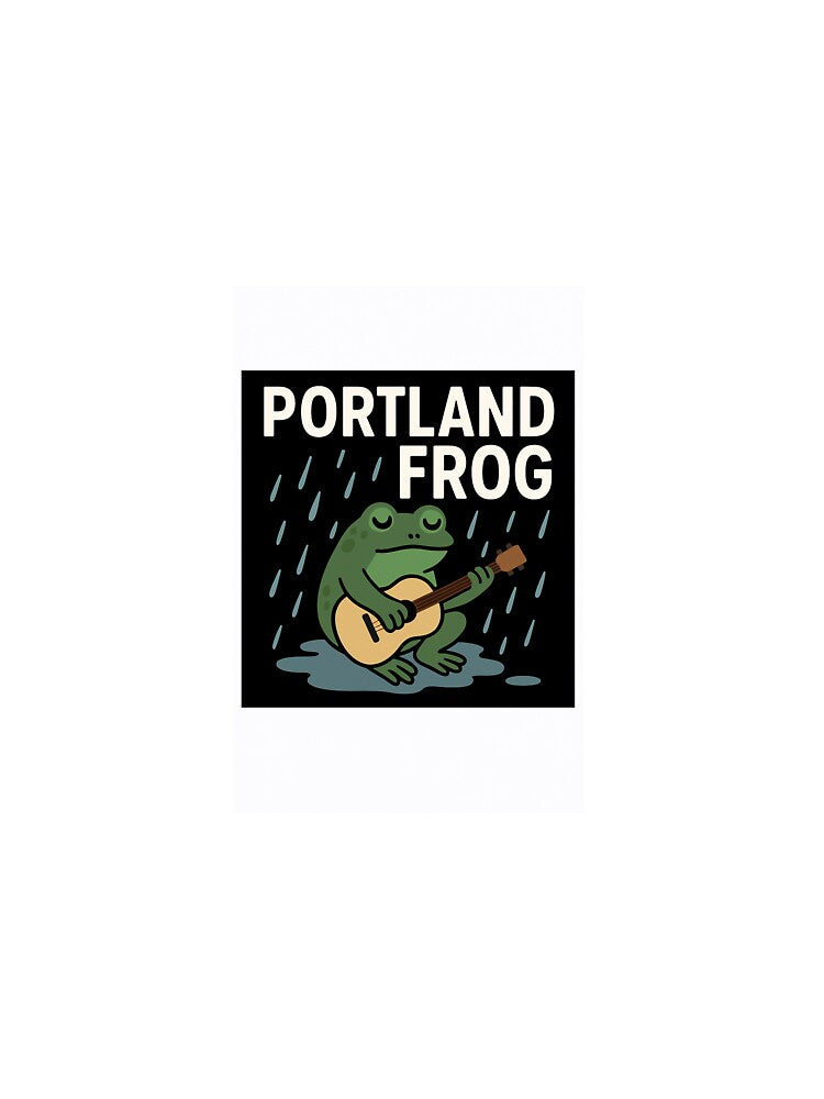 Portland Frog – Keep It Cool ???️ by LoaiArt