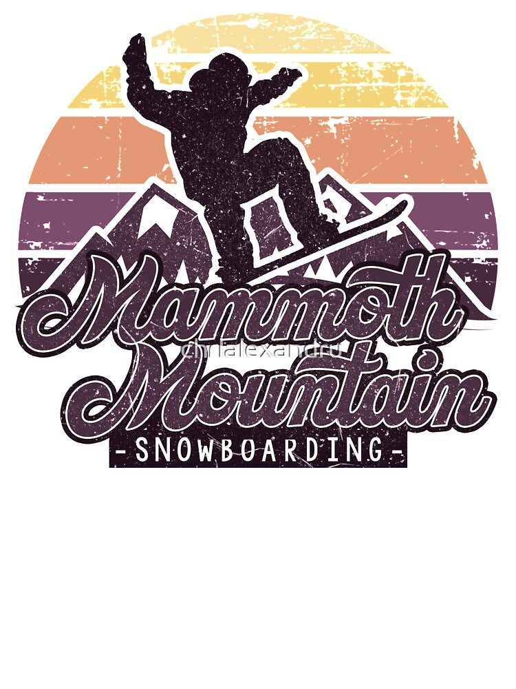 Mammoth Mountain snowboard by chrlalexandru