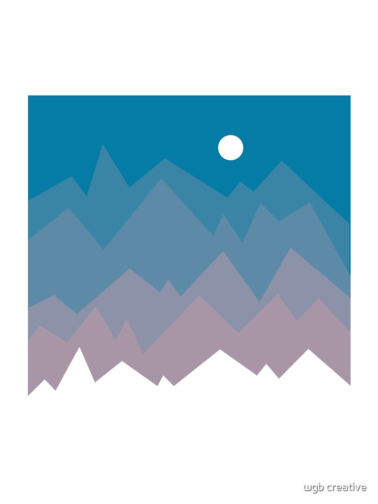 Mountain Dusk (I) by wgb creative