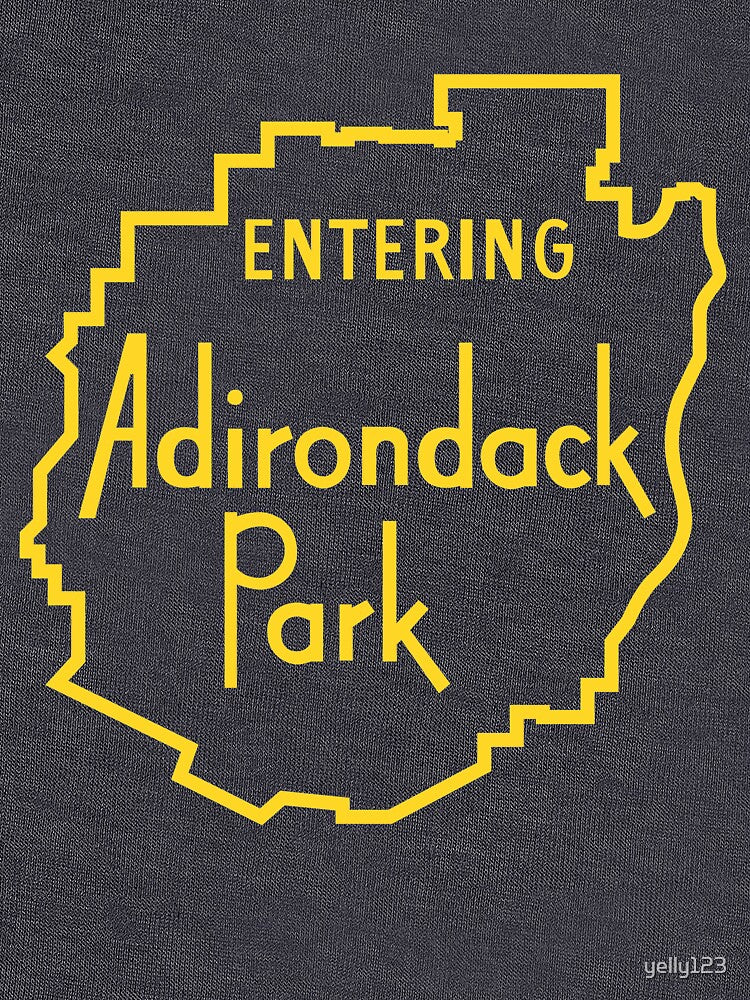 Entering Adirondack Park Sign - Adirondack Mountains by yelly123
