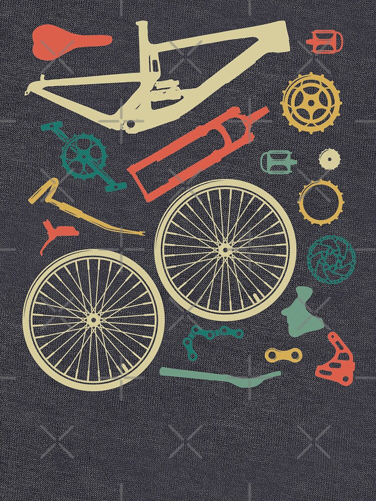 Copy of Santa Cruz Mountain bike parts by BeyondVintage