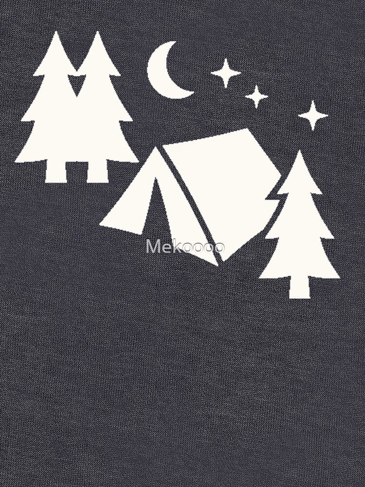 Forest Tent Sunset Camp , by Mekoooo