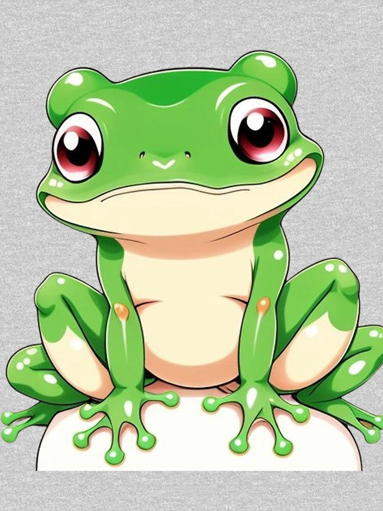 Cute Anime Frog by ZeeArtStudio