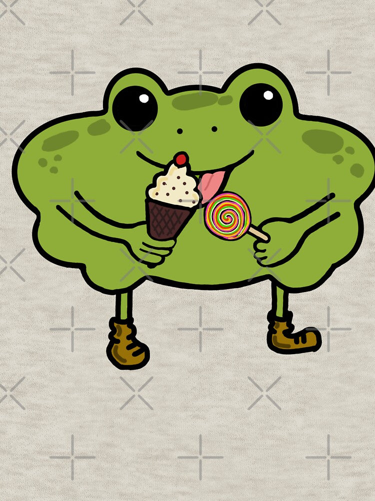 Watercolor cute frog by Designs1279
