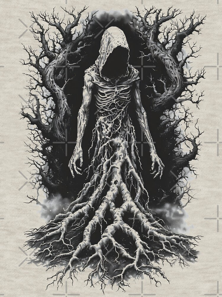 Dark Forest Reaper / Gothic Hooded Spirit of the Woods by MorbidDreams