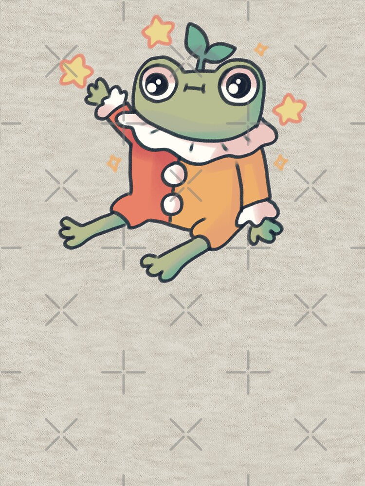 Clown frog and stars by Artofmayara