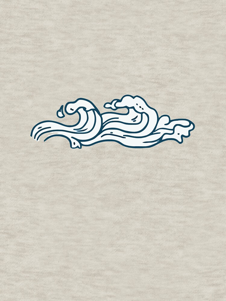 ocean waves art by zaher97