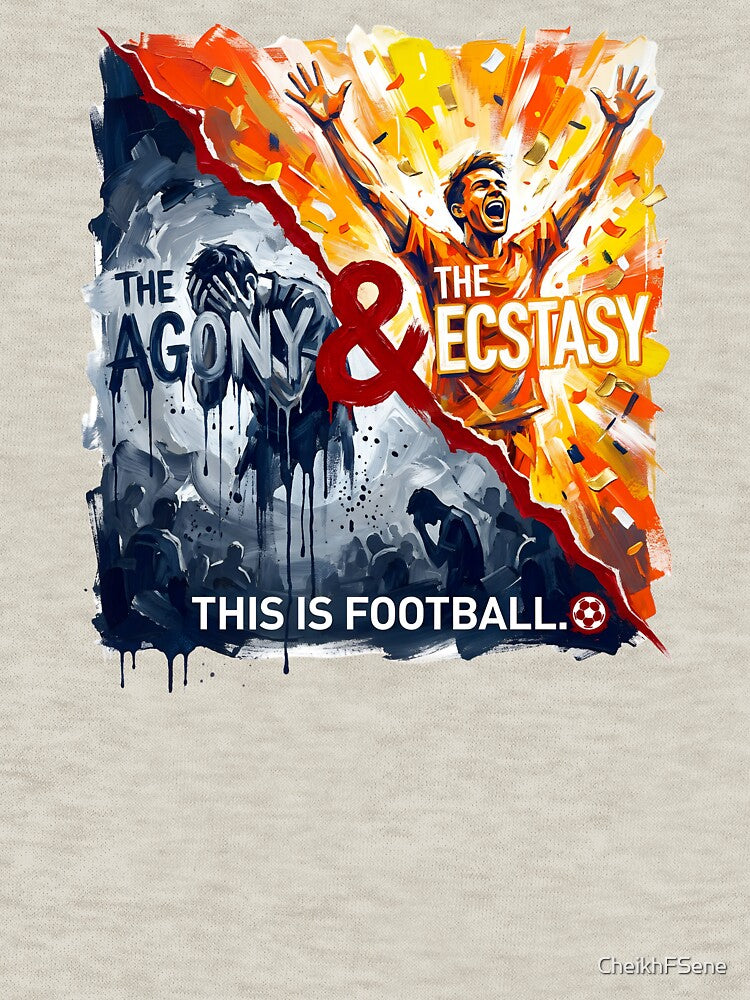 Soccer Agony Ecstasy Football Fan Emotion World Cup 2026 by Velustro Shop