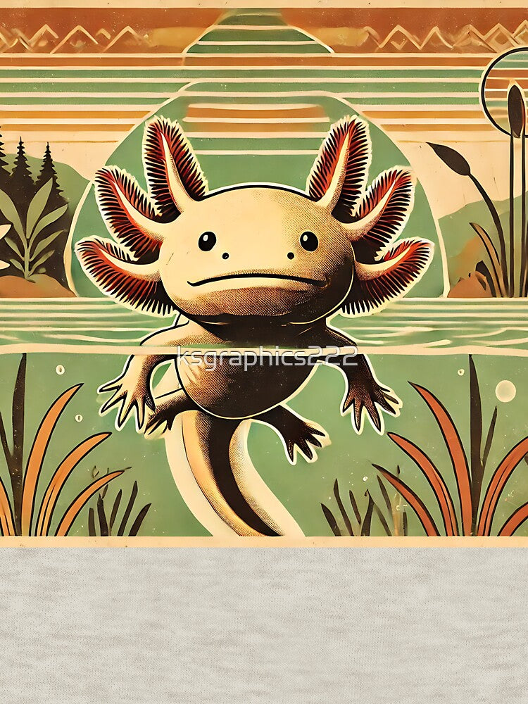 Axolotl Art #123 | Axolotl Lovers by ksgraphics222