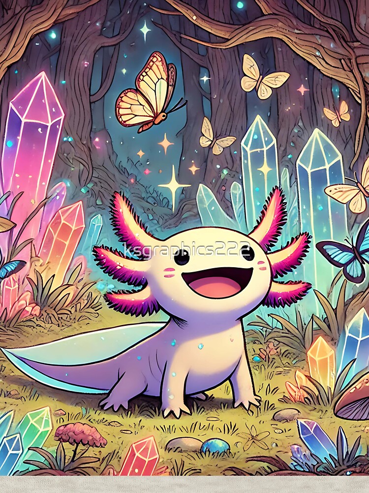 Axolotl Art #166 | Axolotl Lovers by ksgraphics222