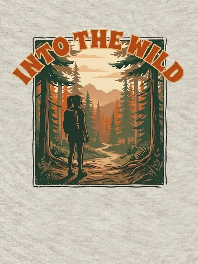 Retro Forest Solo Female Traveler – Into The Wild Adventure by Bloom & Quiet