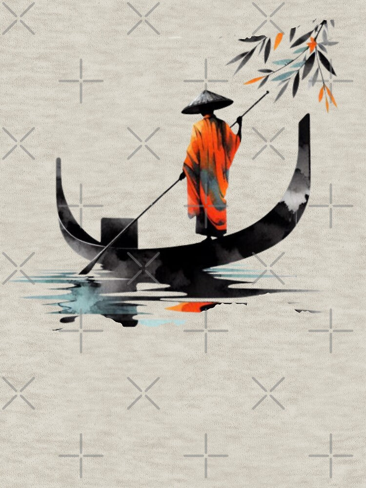 The River Journey Watercolor only graphic by Toms Tee
