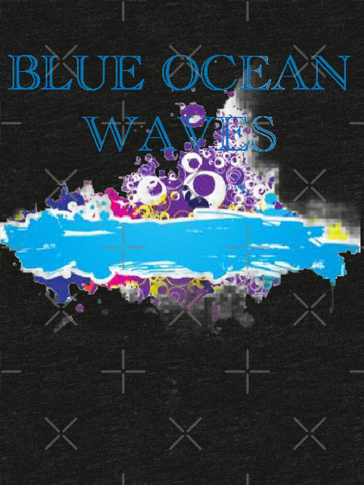 Blue ocean waves new design by Cardio Boutique