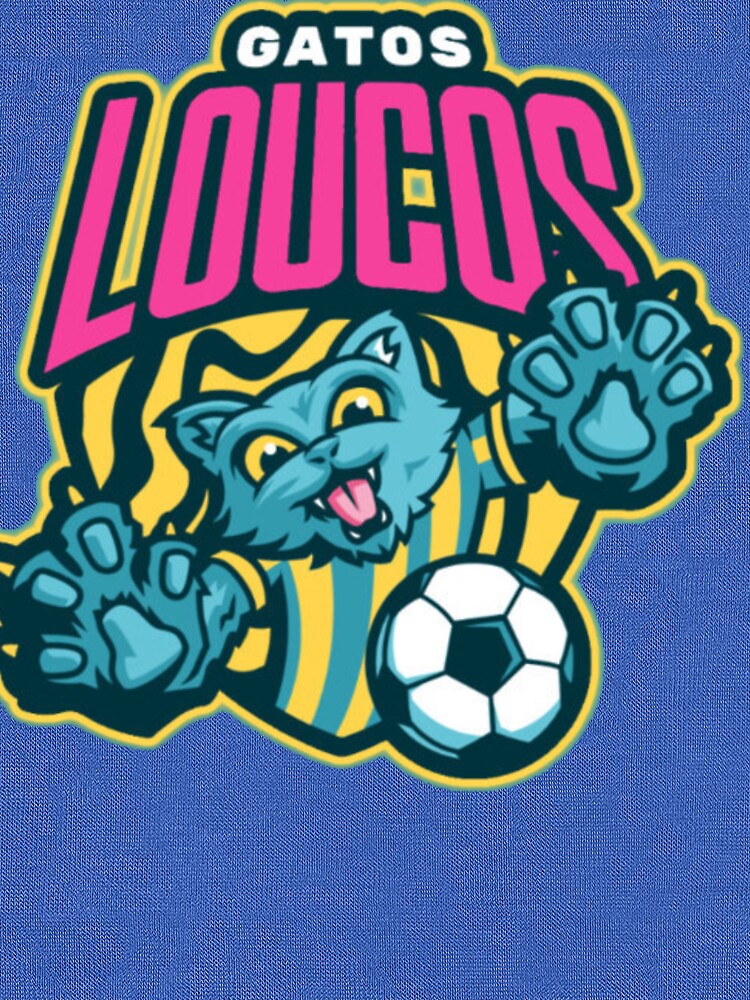 Gatos Loucos Soccer Cat Mascot by GenZFashion000