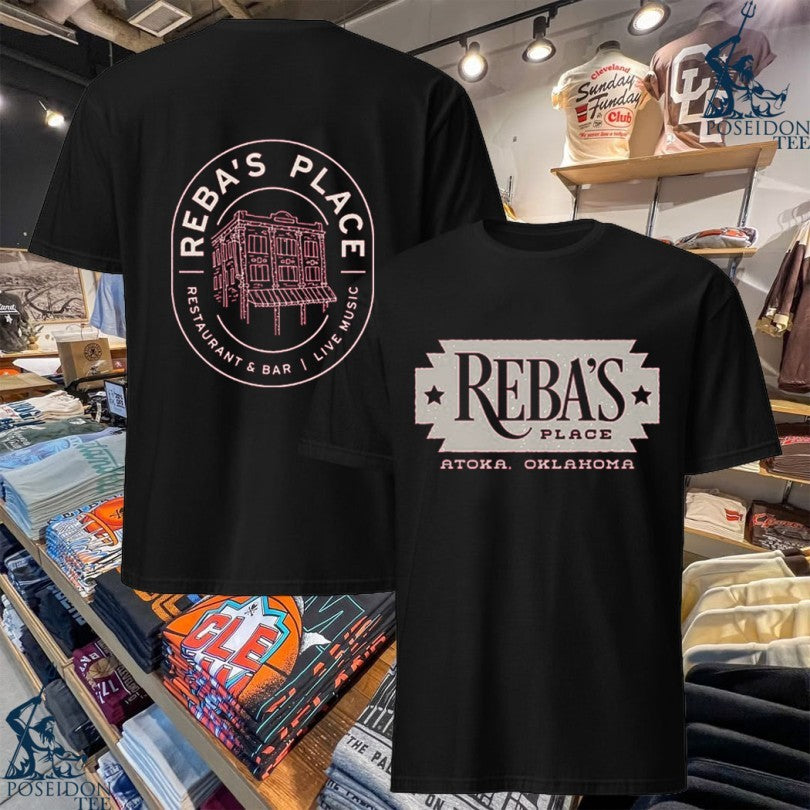 Reba’s Place Atoka Oklahoma Cardinal Logo T-shirt