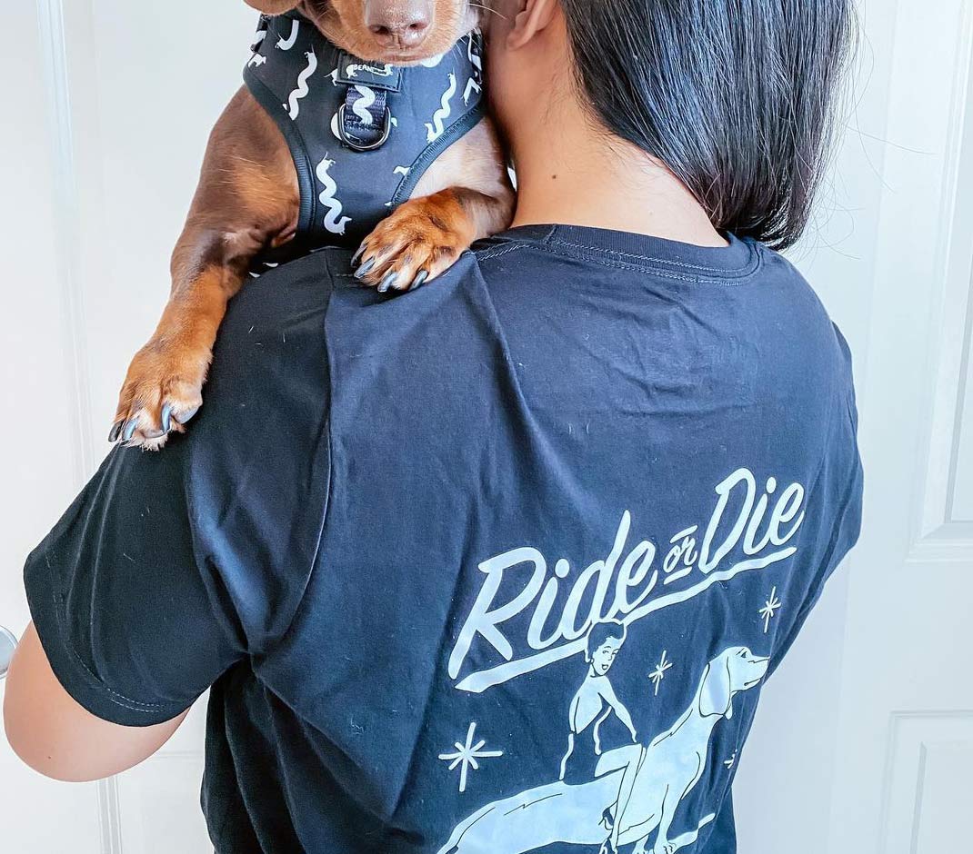 ride or die unisex tee | black