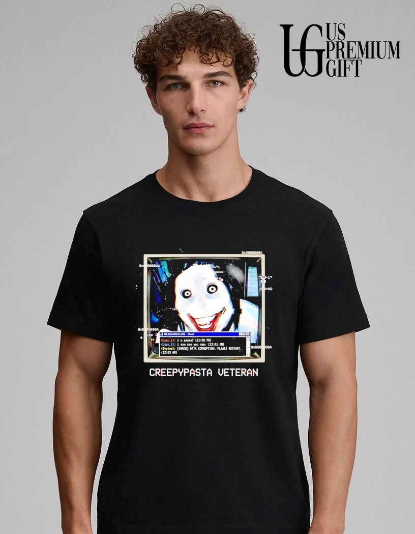 Creepypasta Veteran Horror Internet shirt