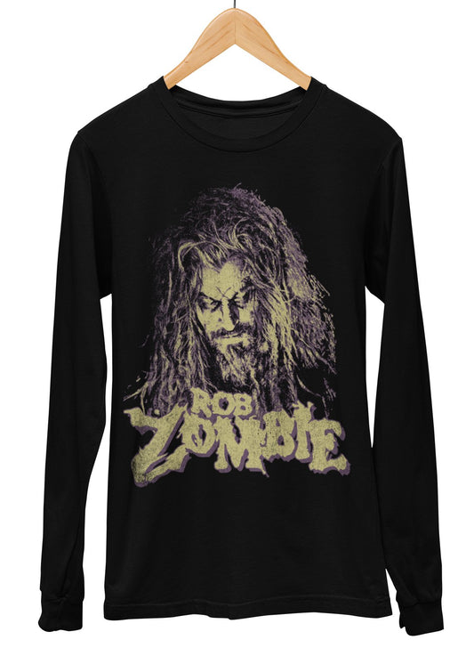 Rob Zombie Vintage Early 2000s Long Sleeve T-Shirt