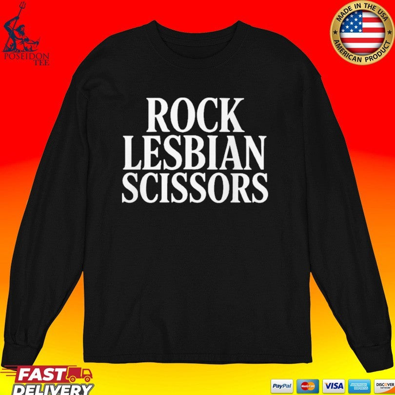 Rock Lesbian Scissors T-shirt