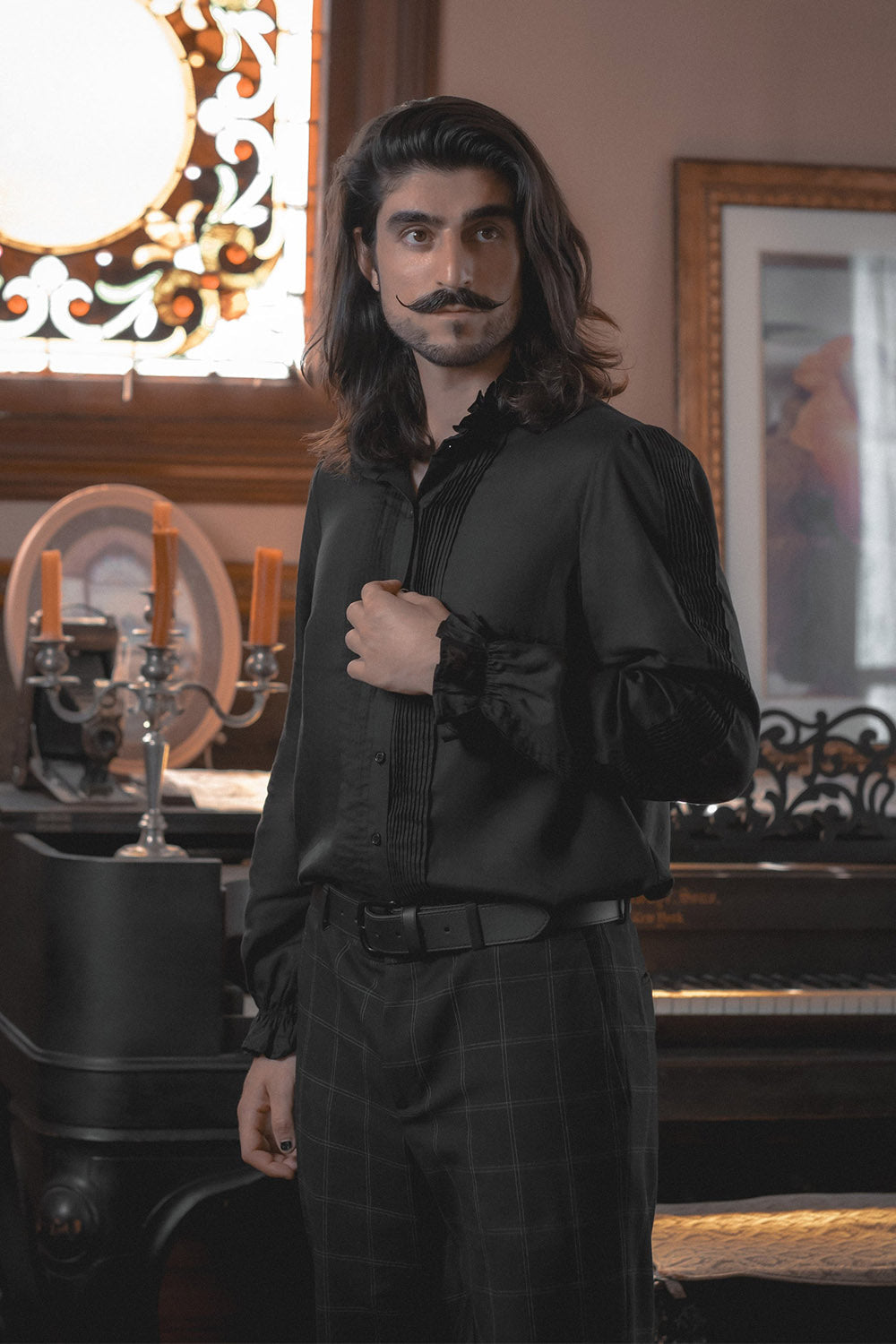 Lugosi Button Down Shirt [Unisex]