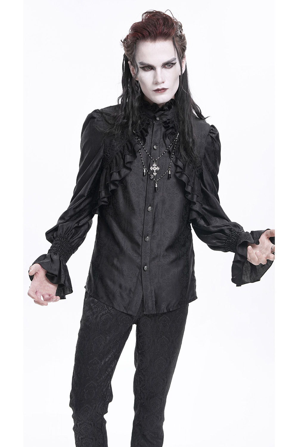 Van Helsing Vampire Hunter Button-Up Shirt