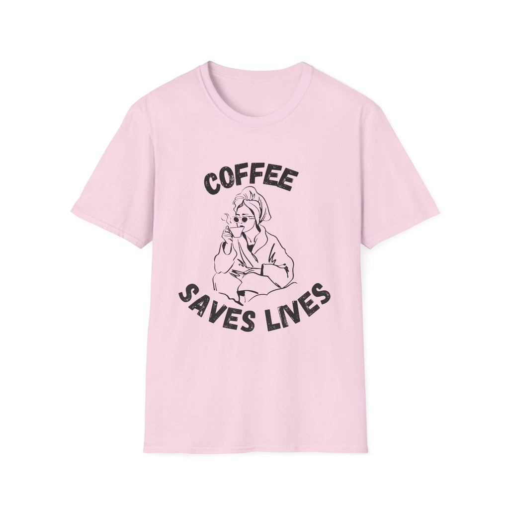 Coffee Saves Lives Unisex Softstyle T-Shirt