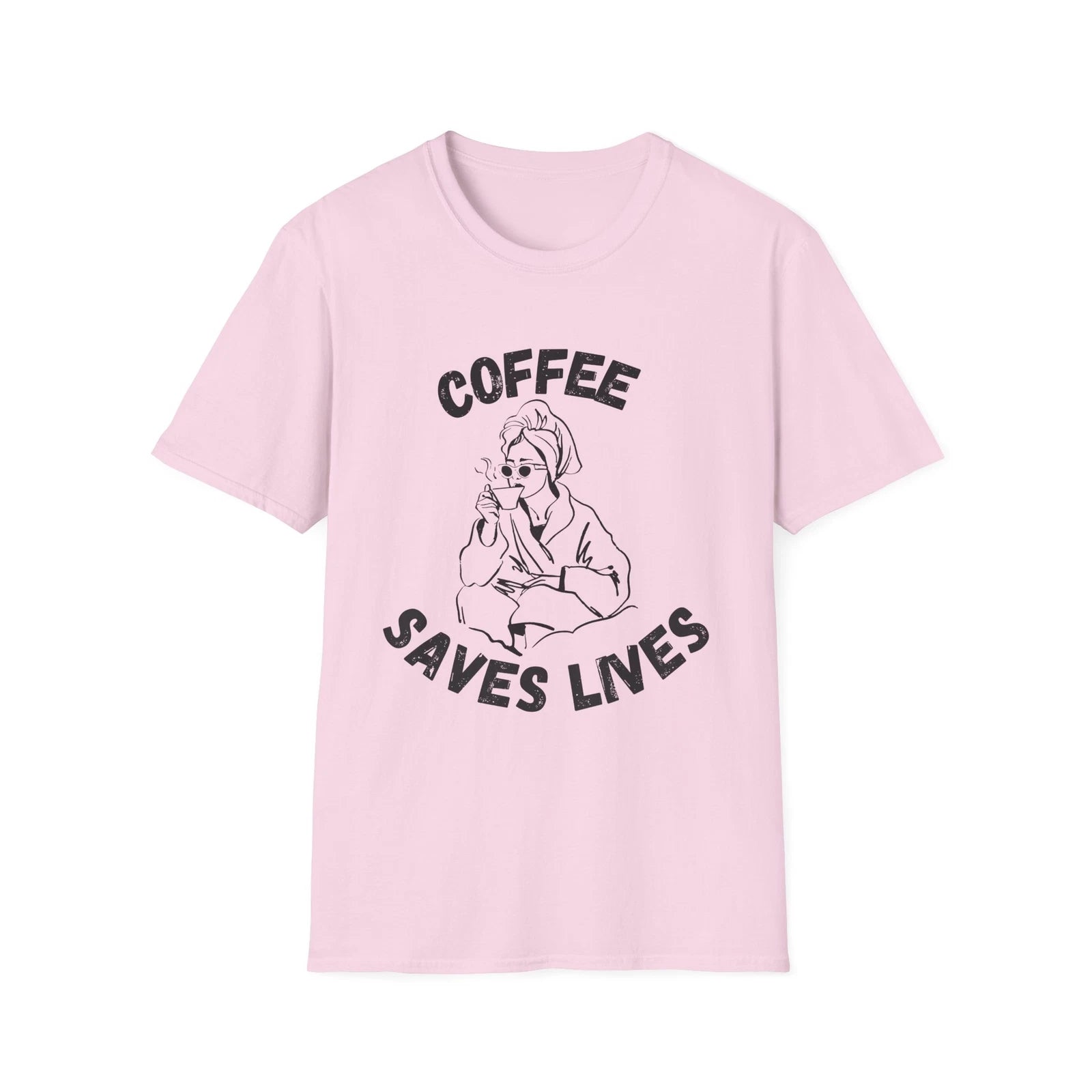Coffee Saves Lives Unisex Softstyle T-Shirt