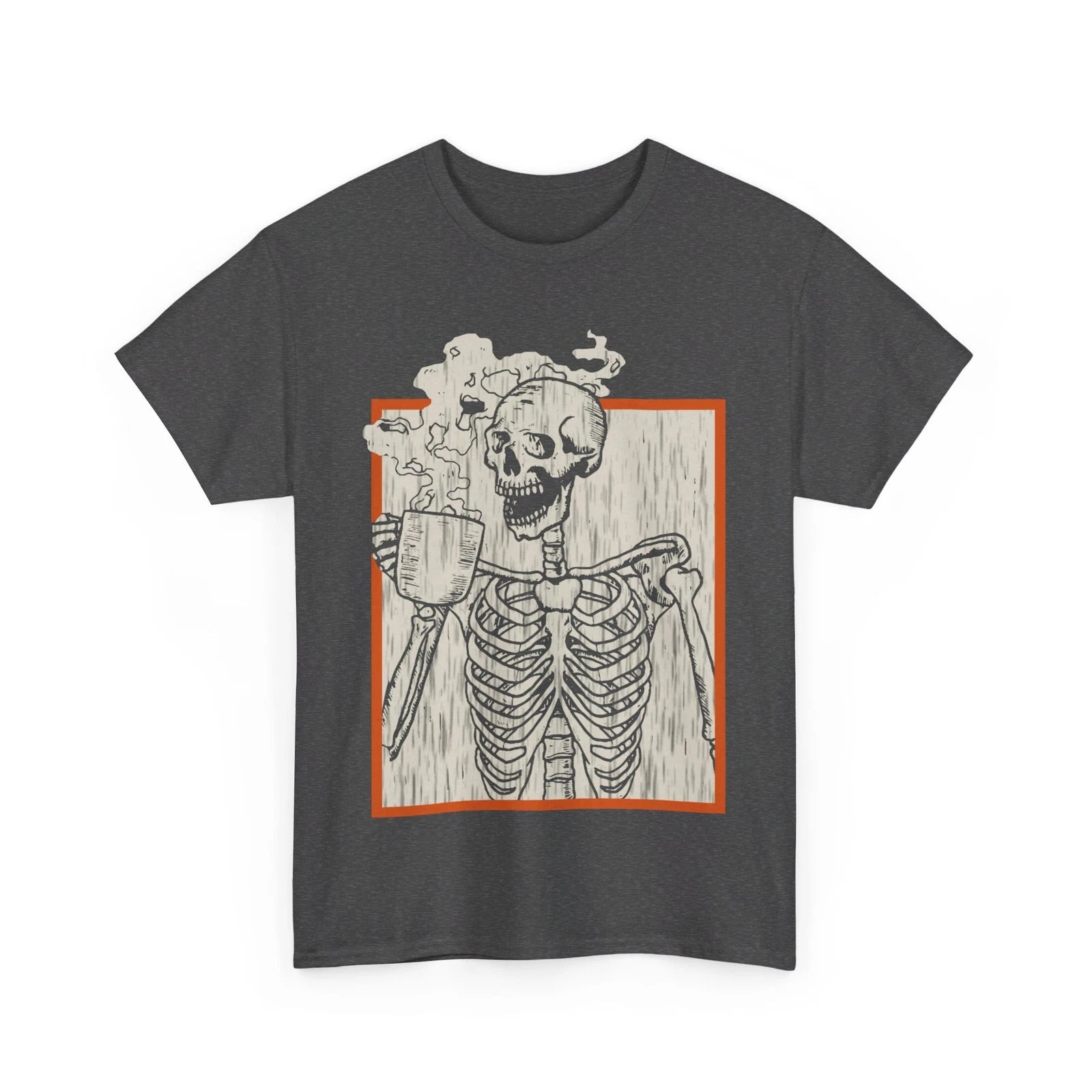 Halloween T Shirt For Coffee Lovers, Skeleton Coffee Halloween Costume