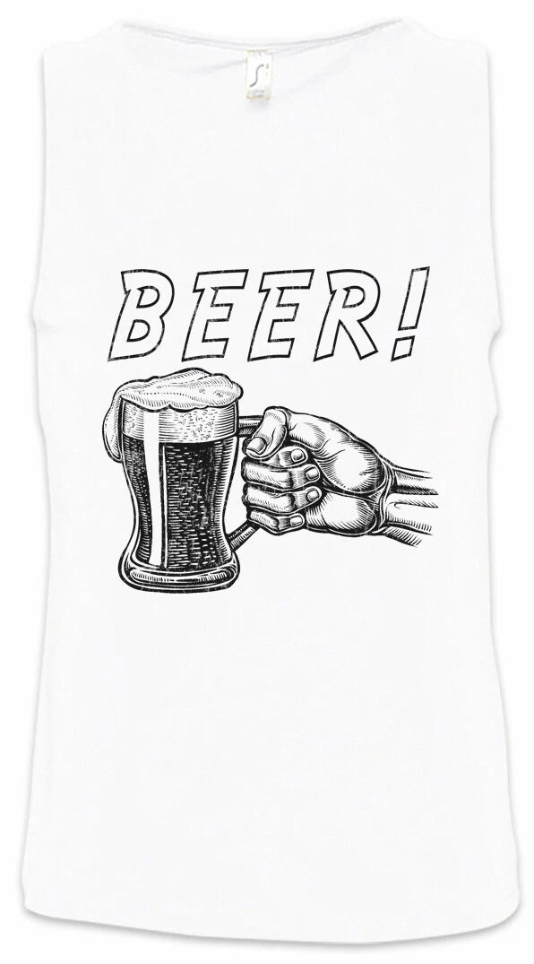 Beer! Mens Tank Top Fun Alcohol Beer Get Drunk Party Hangover Brewer Wasted