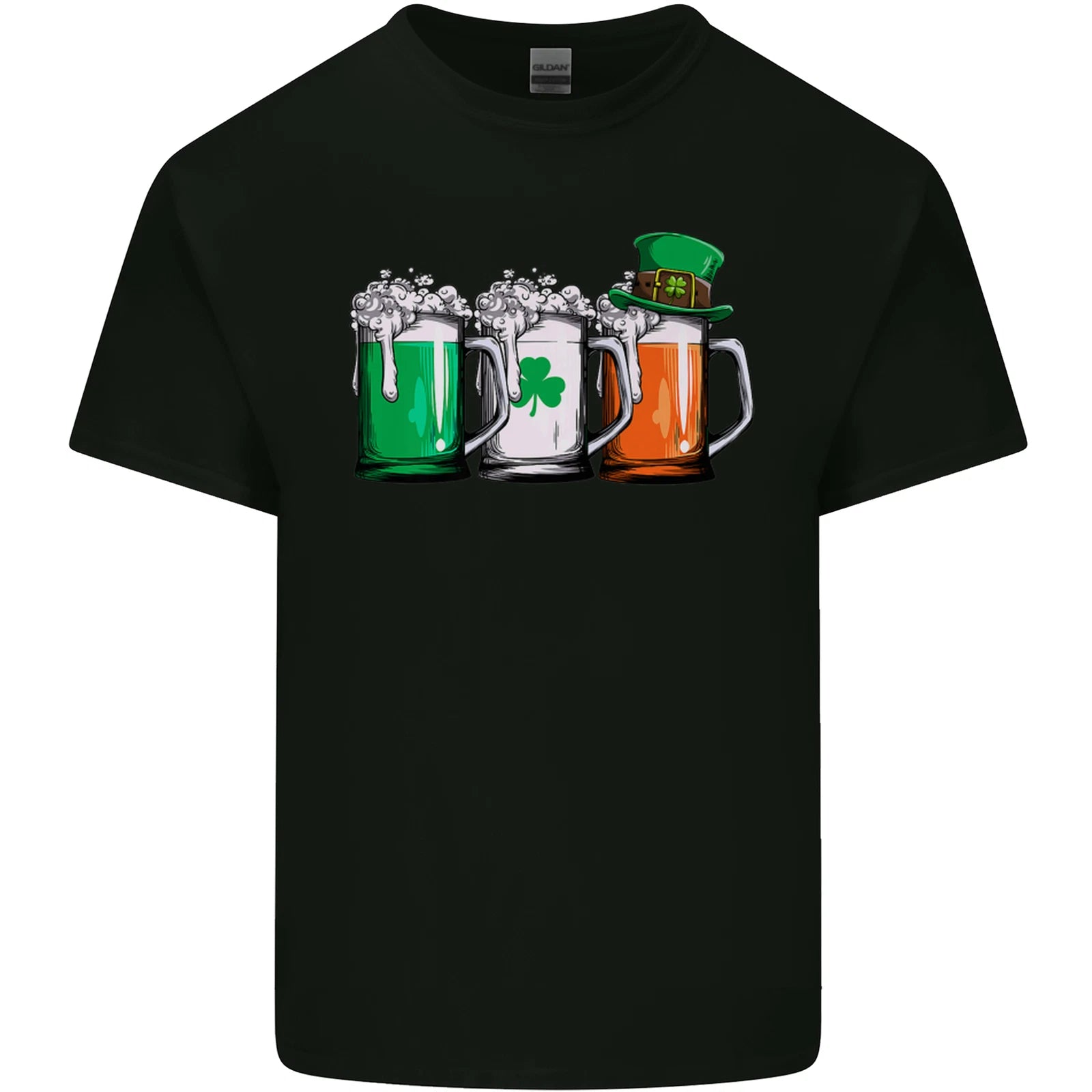 St Patricks Day Beer USA Irish Funny Mens Light Cotton T-Shirt