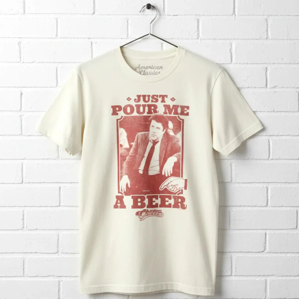 Cheers Just Pour Me a Beer Men's T Shirt