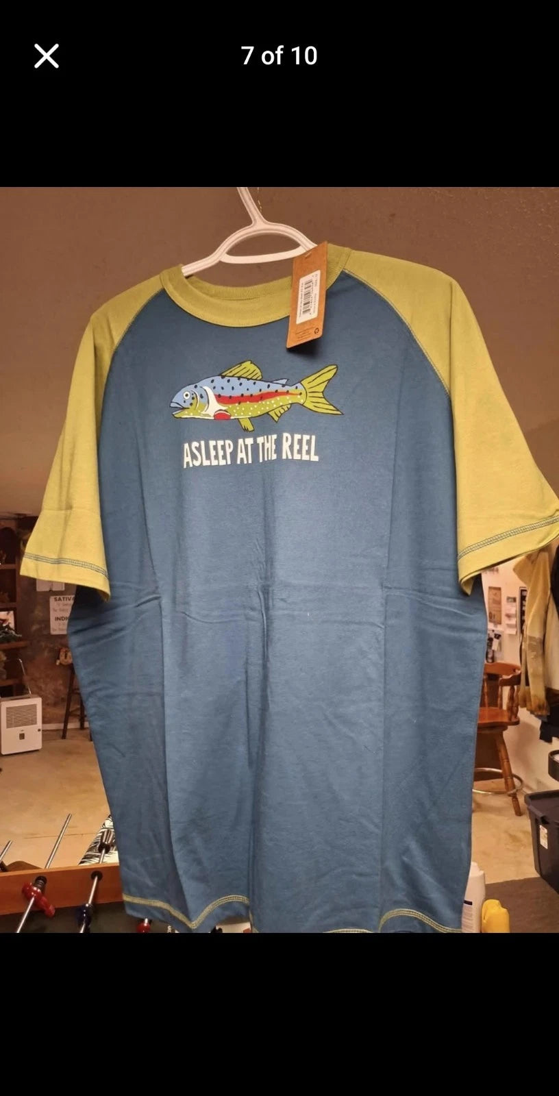Lazy Ones Short Sleeve Men's Sleepwear Large T-shirt