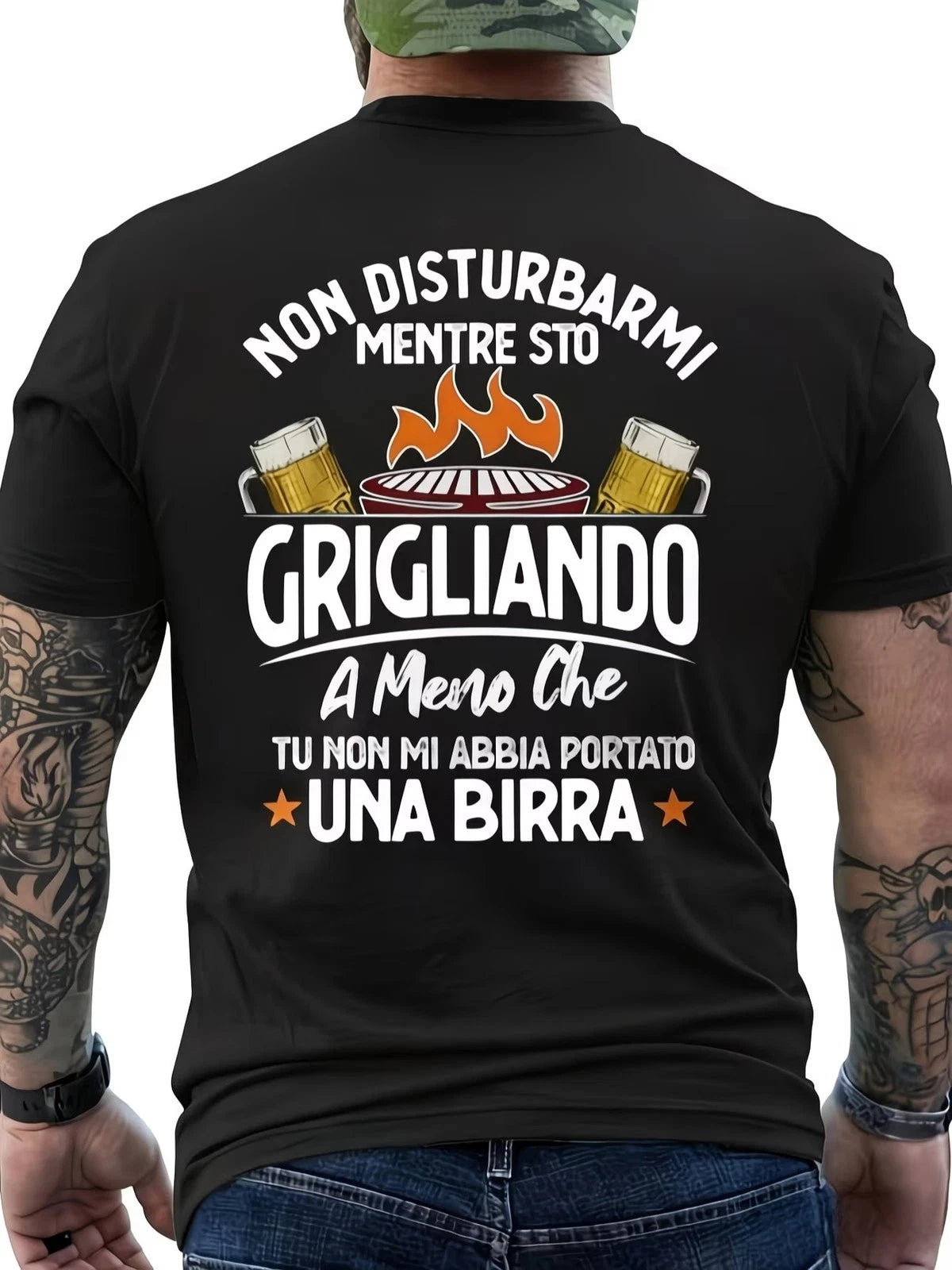 Funny Men's Italian Beer T-Shirt