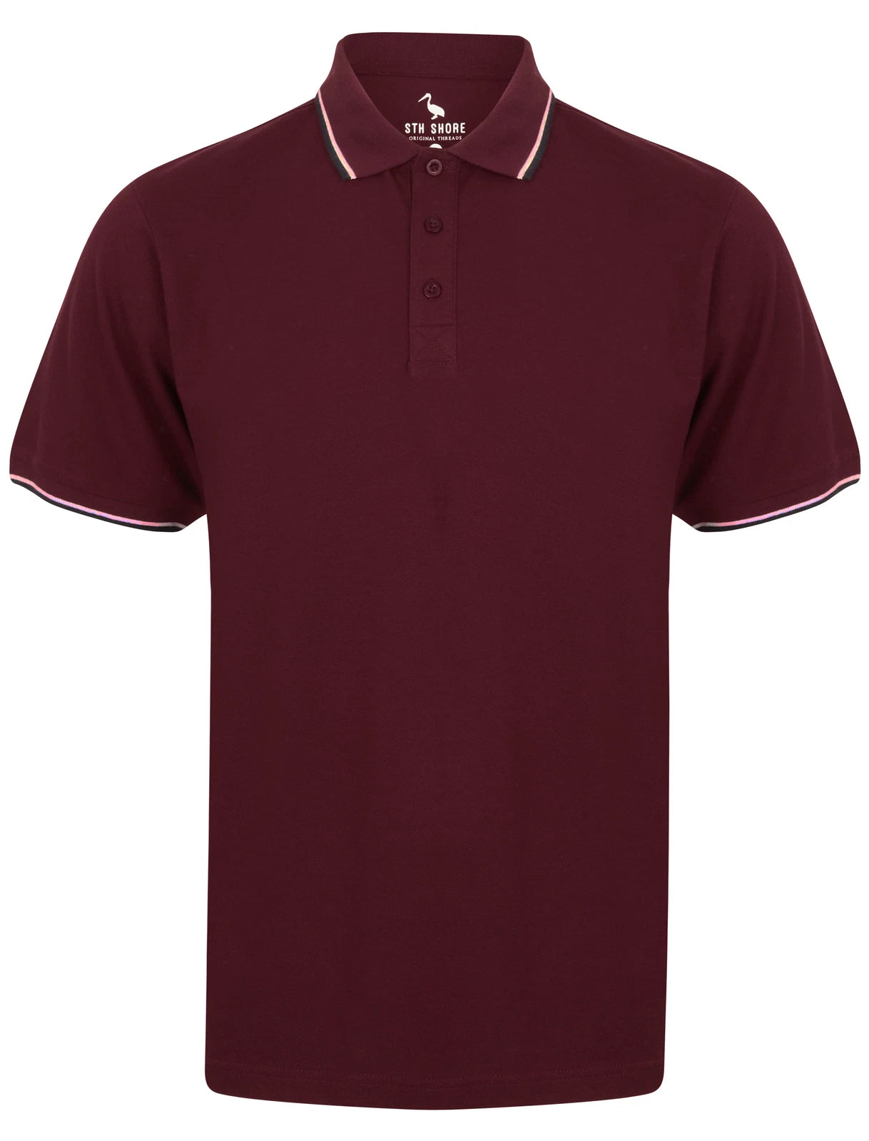 Men's Polo Shirt 100% Cotton Pique T-Shirt Top Summer Short Sleeve Regular Fit