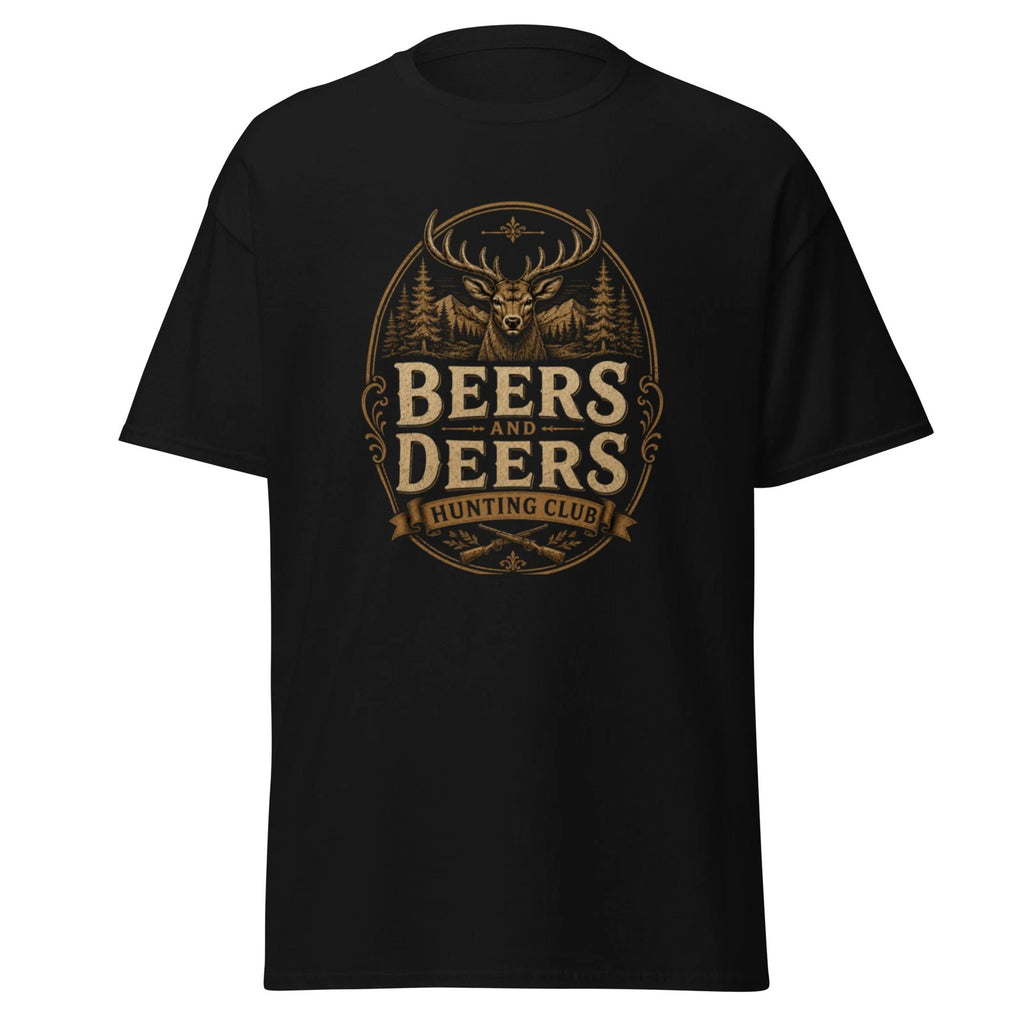 Beers and Deers Hunting Club Unisex classic tee