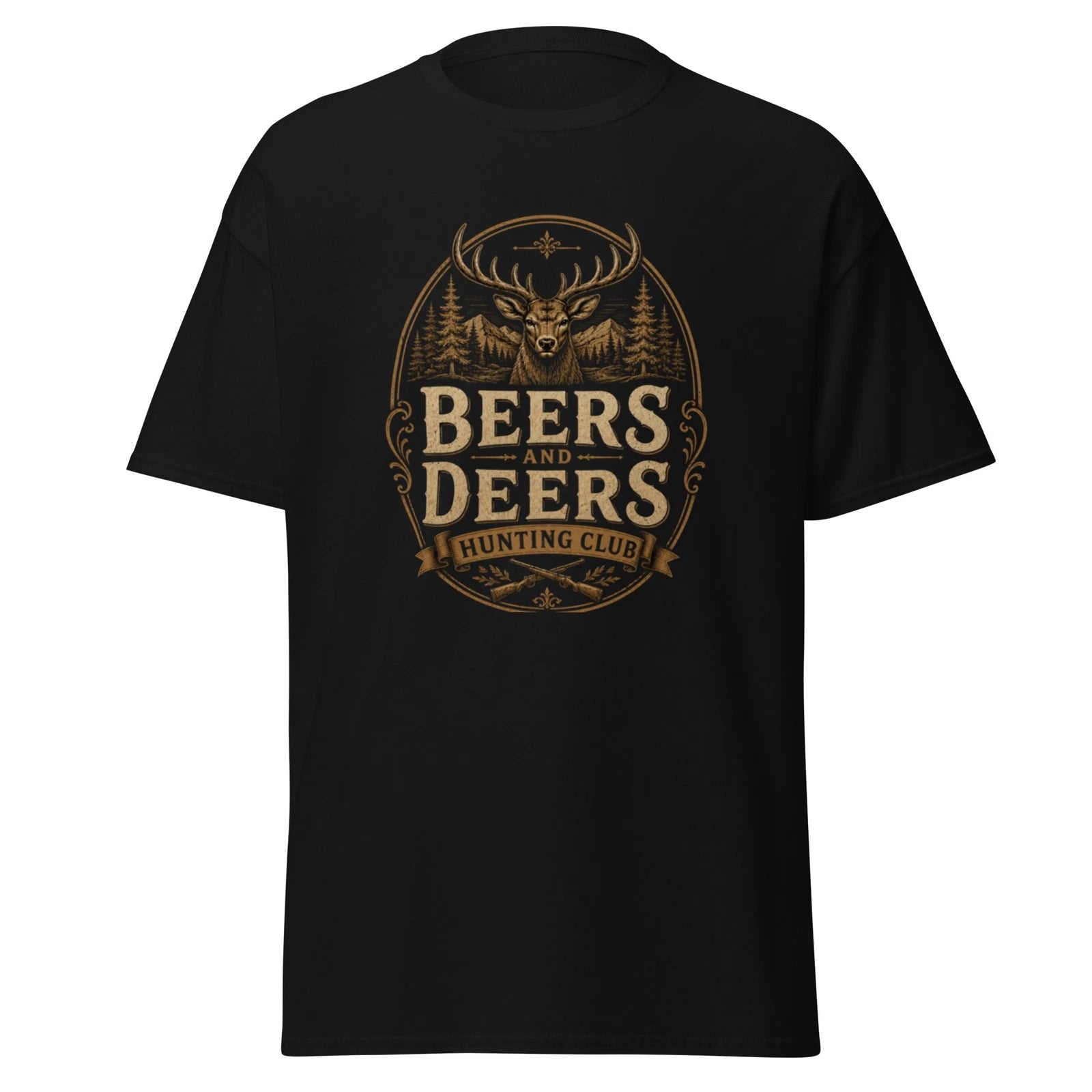 Beers and Deers Hunting Club Unisex classic tee