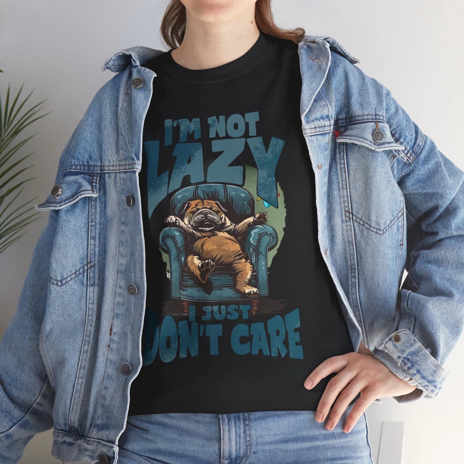 Party Starter Funny T-Shirt - The Perfect Tee I'm Not Lazy I Just Don_t Care